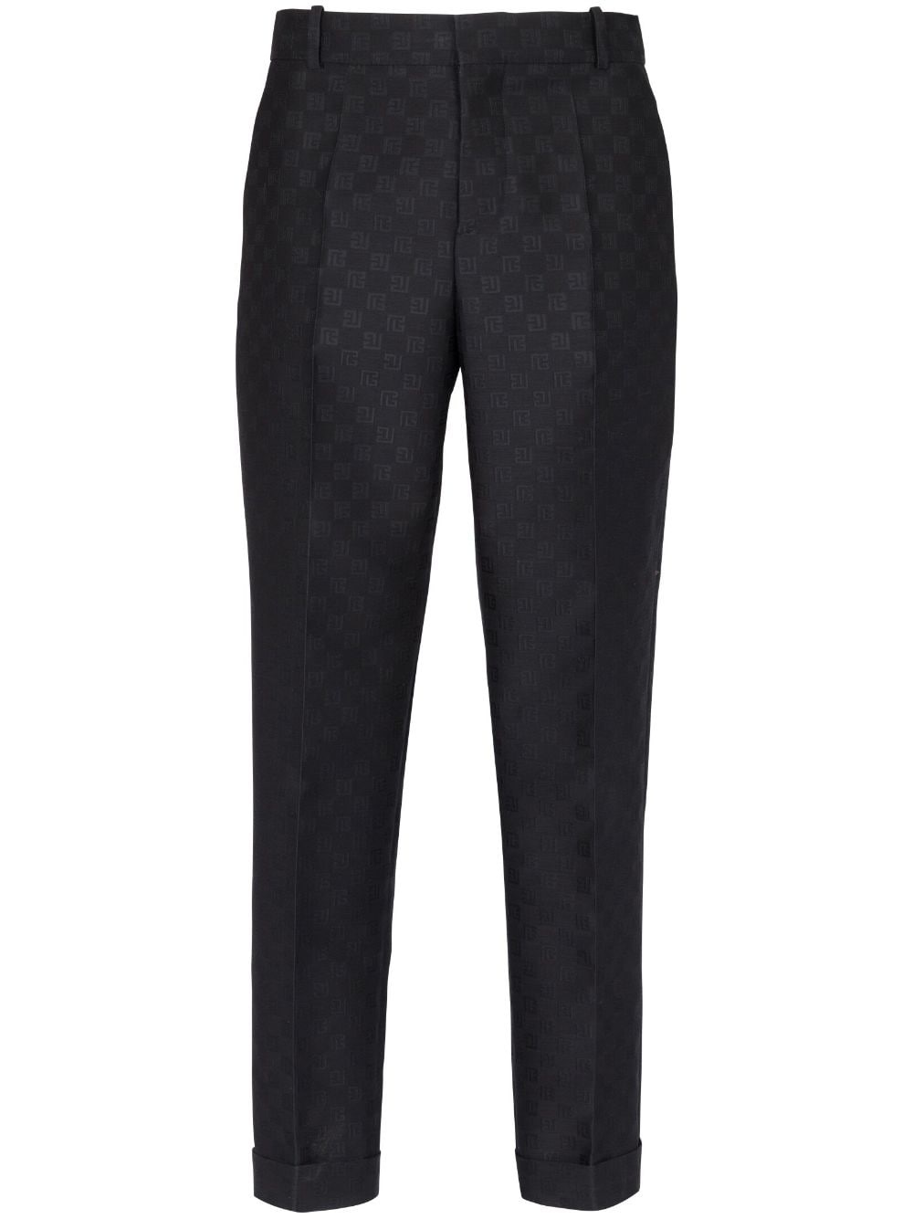 straight-leg tailored trousers - 1