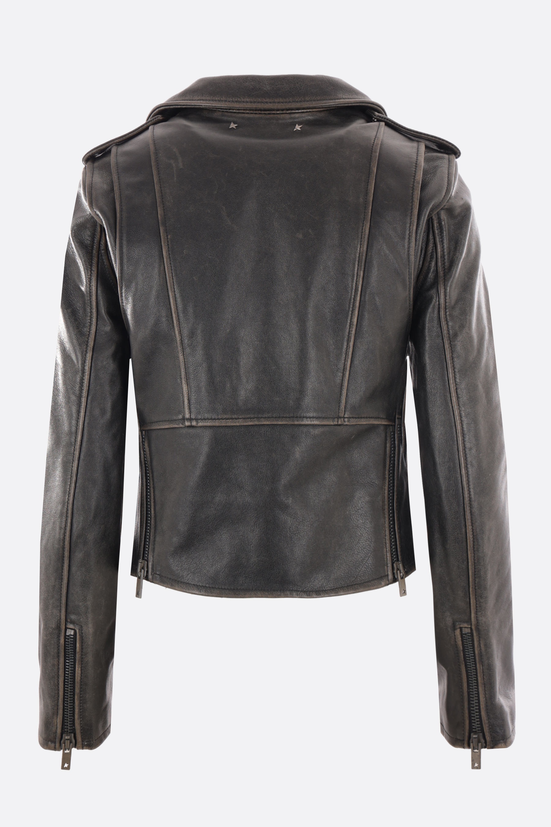 【送料&関税込】Golden Goose Destiny Biker Jacket Golden Goose 'destiny' Leather Biker Jacket | italist