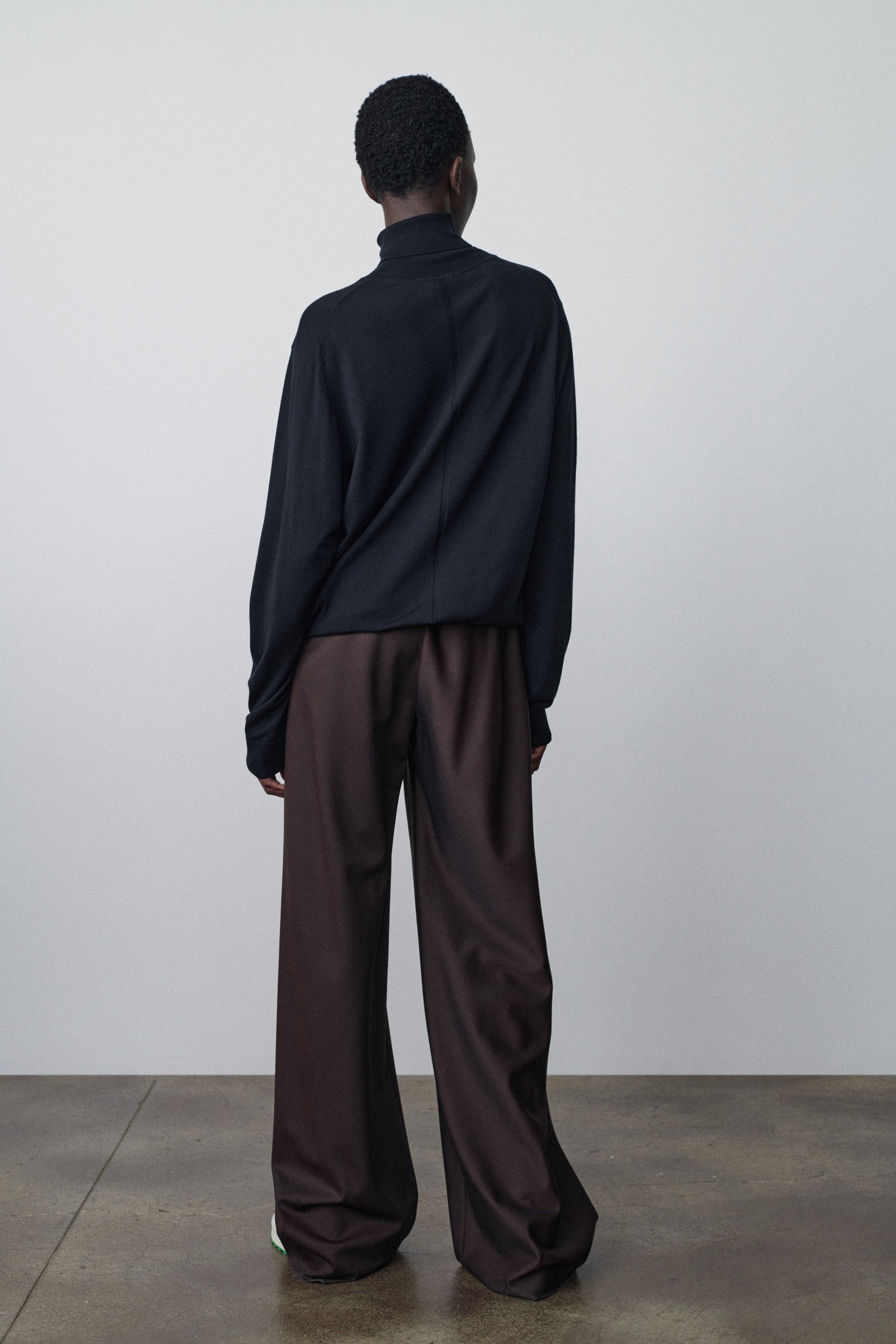 Gala Pant in Virgin Wool and Mohair - 4