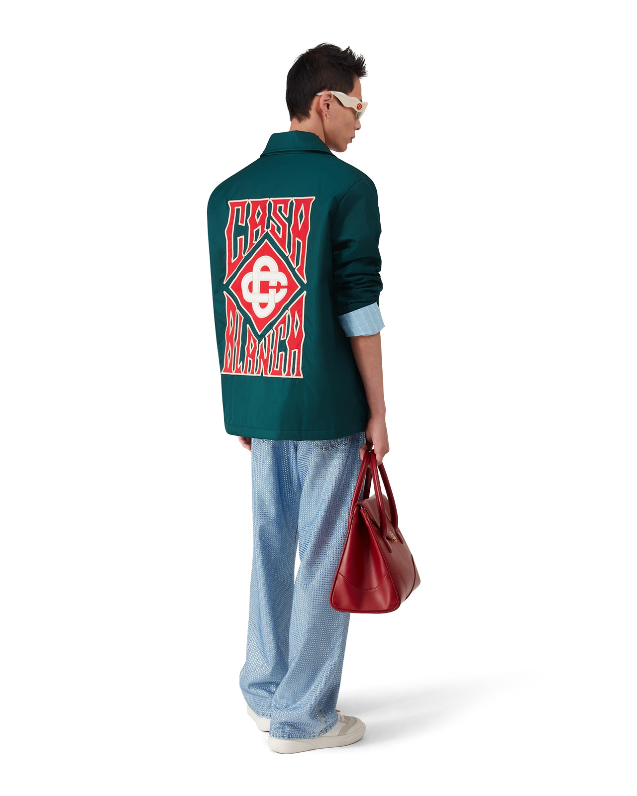 Gothic Logo Stadium Jacket | Casablanca Paris - 5