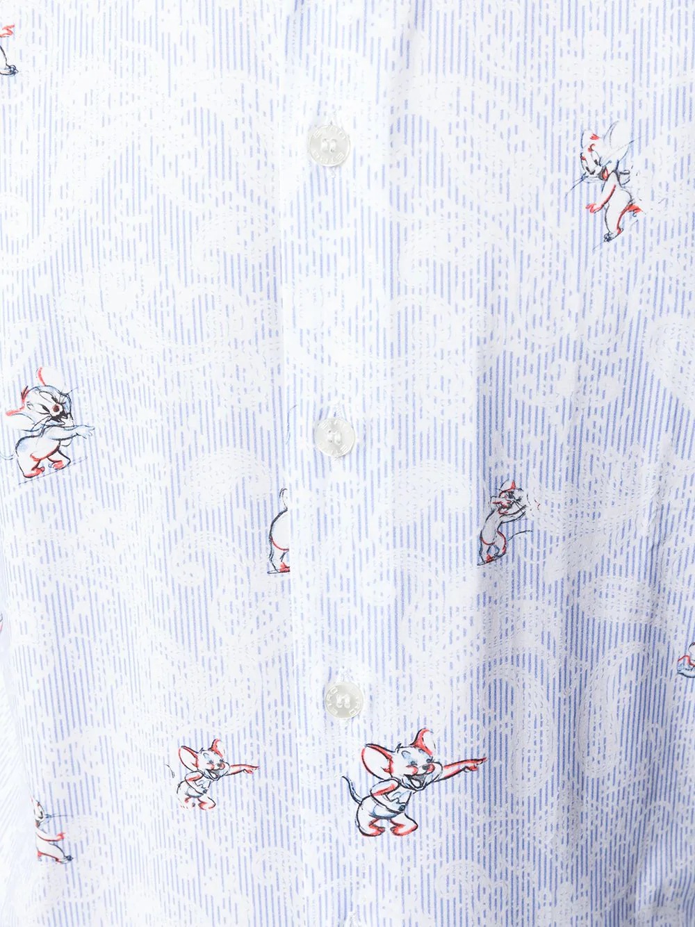 paisley mouse print shirt - 5