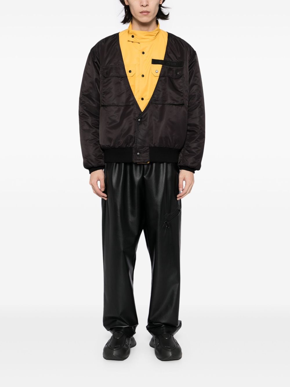 hybrid bomber jacket - 2