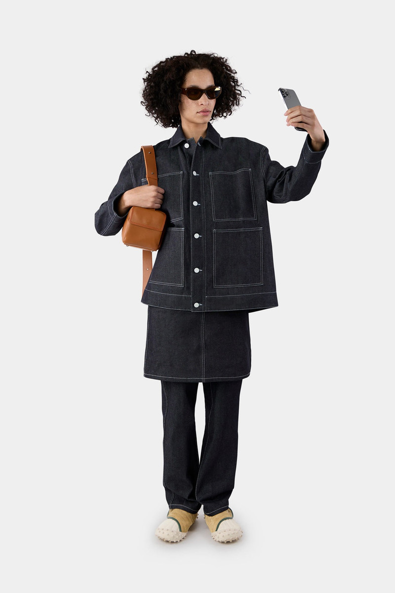 BELLIDENTRO OVER SHIRT / dark navy 3