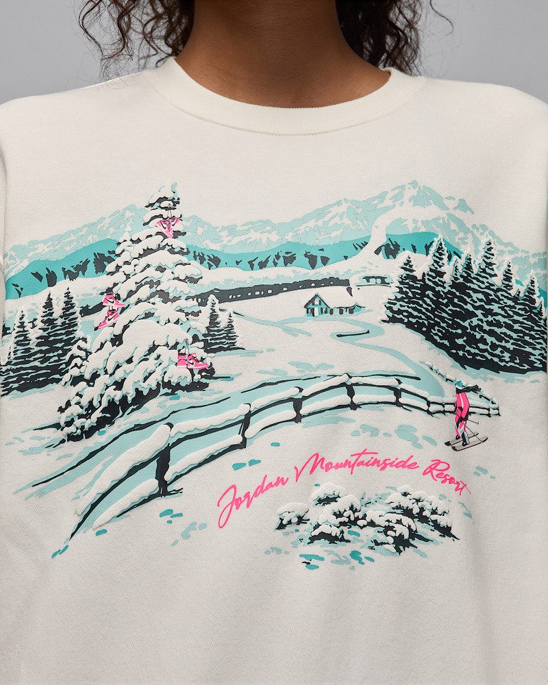 Jordan Brooklyn Fleece Women's Crew-Neck Sweatshirt 4