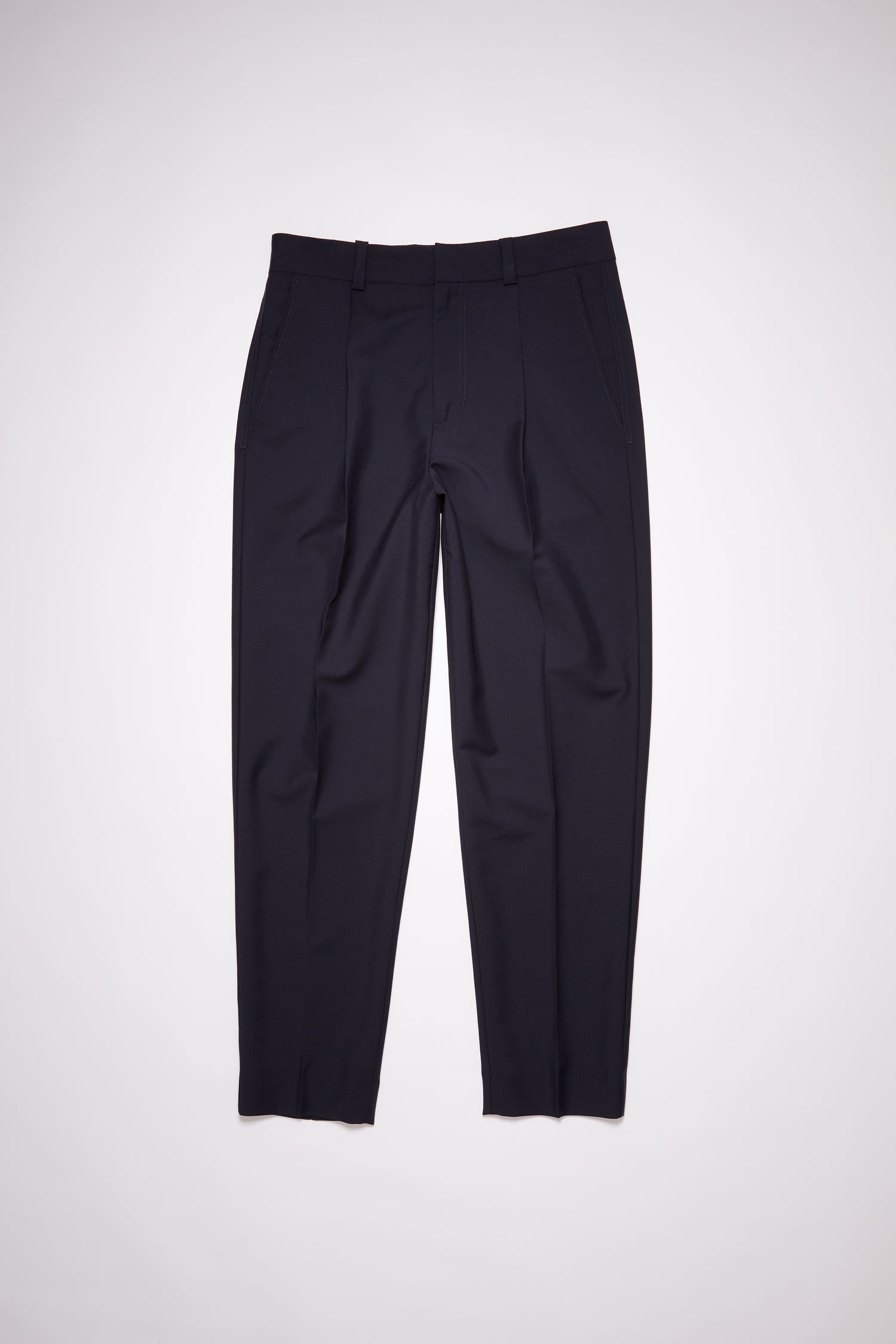 Tailored trousers - Navy - 1