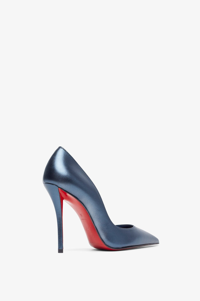 Christian Louboutin Miss Z 100 Blue Patent Pumps outlook