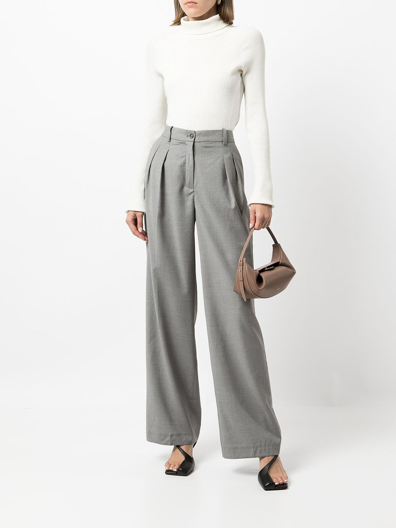 Loulou de Saison high-rise wide leg trousers outlook