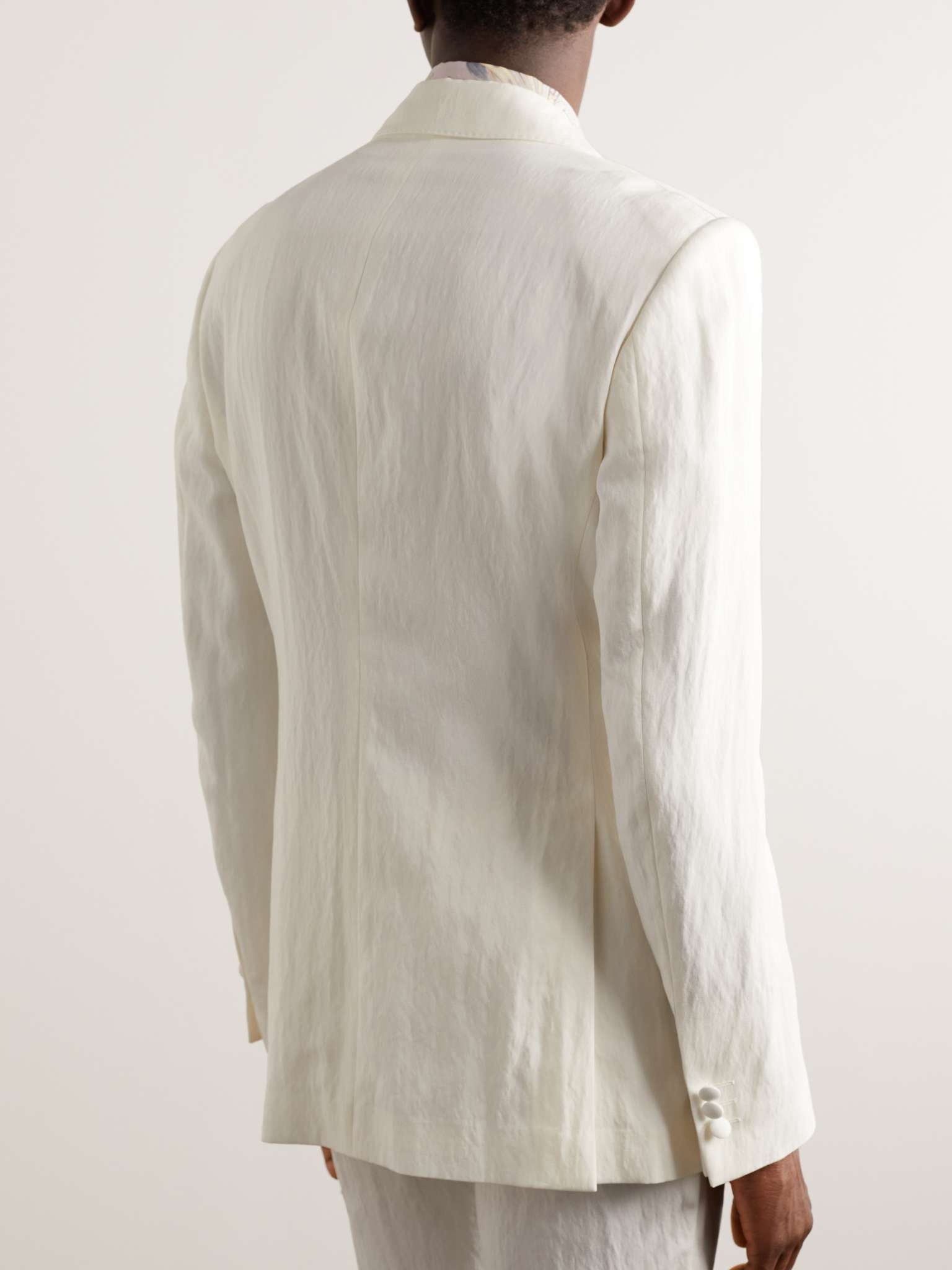 Lyocell-Blend Suit Jacket - 4