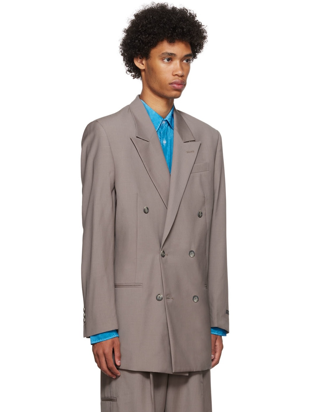 Taupe Milo Blazer - 2