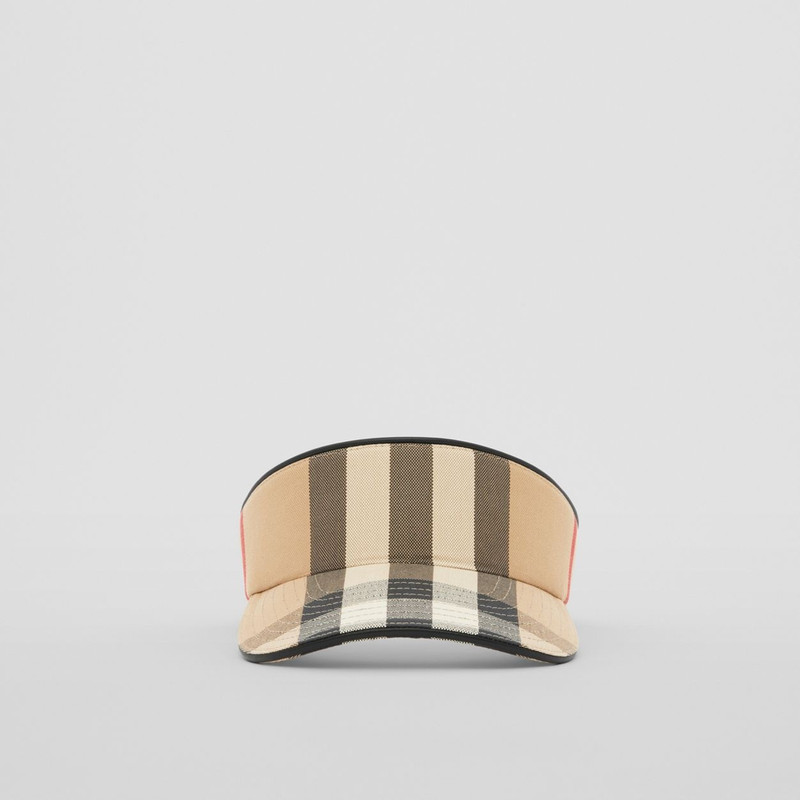 Check Cotton Visor 1