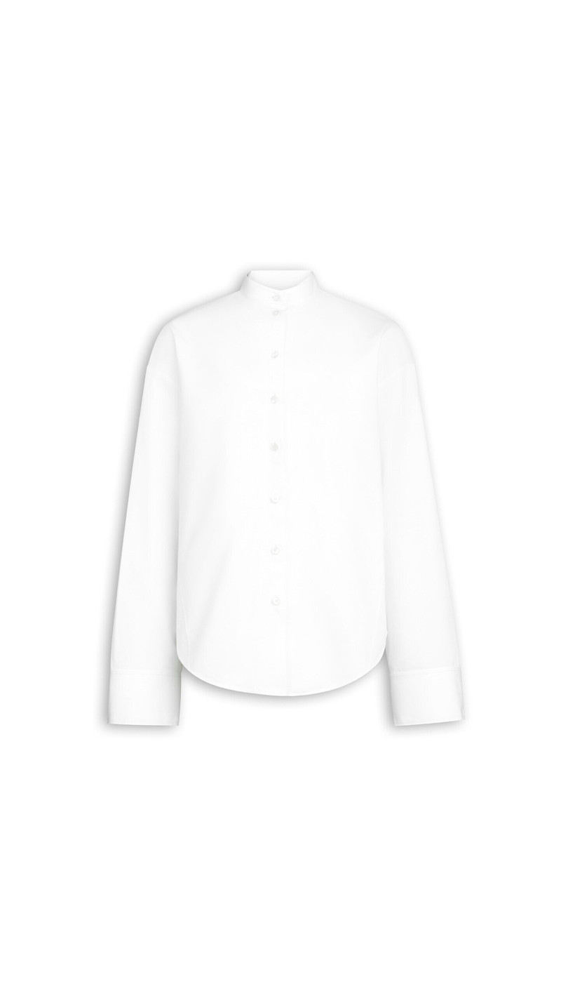 Alaïa LAYERED POPLIN SHIRT outlook