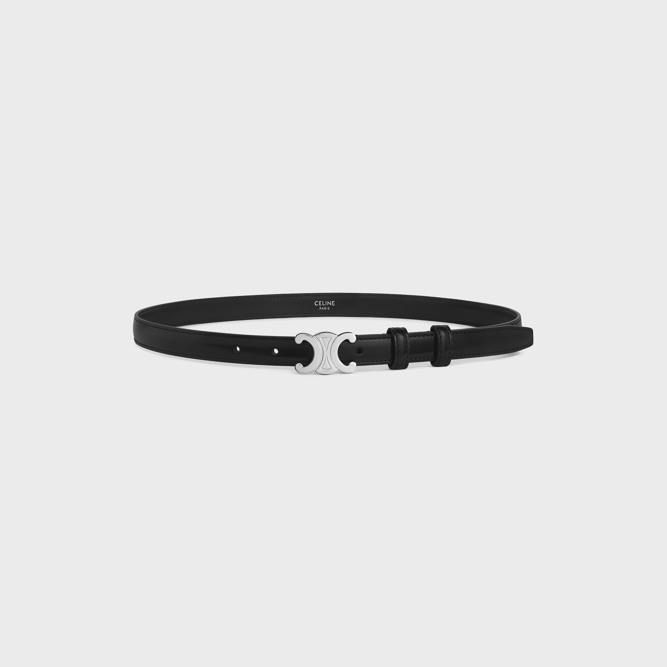 Small Triomphe Belt in Taurillon Leather - 1
