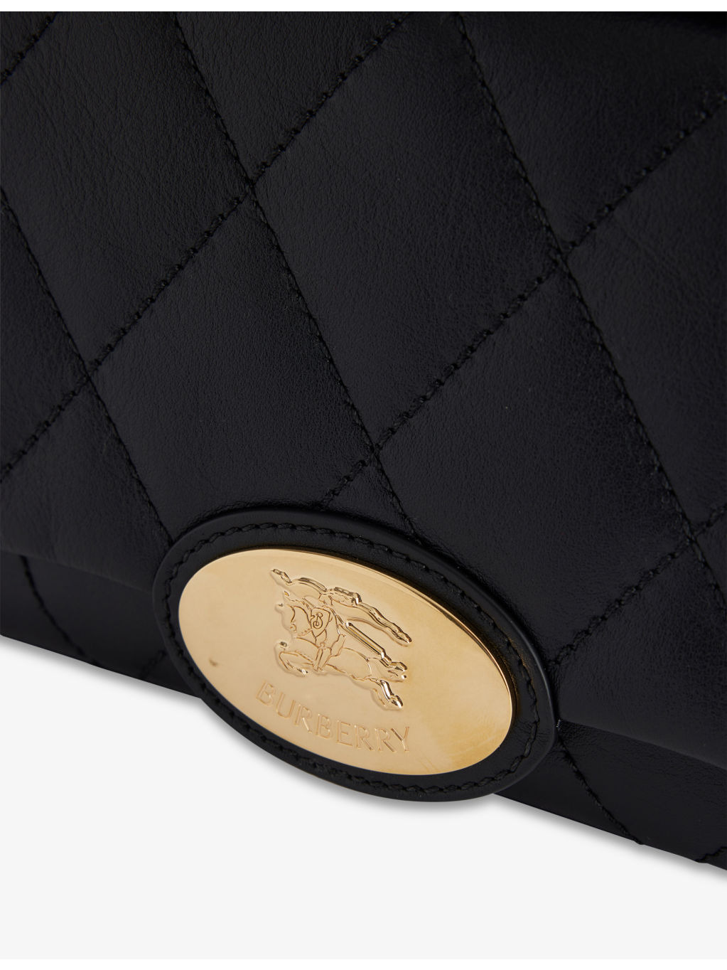 Small Strand Quilted Leather Shoulder Bag - 4