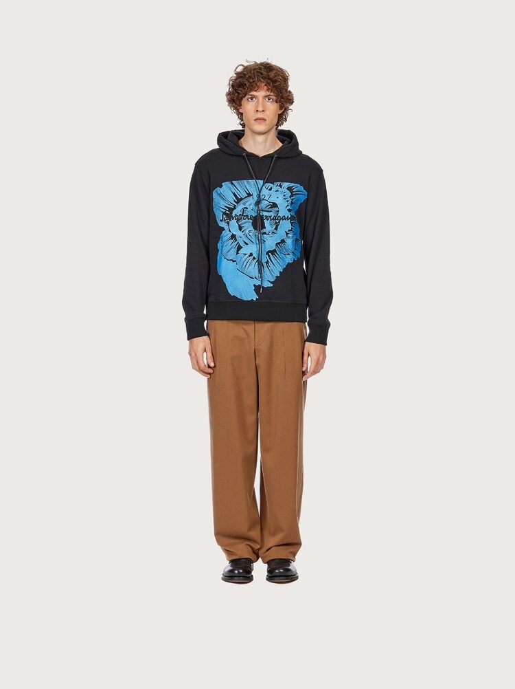 MAXI EMBROIDERED HOODIE - 3