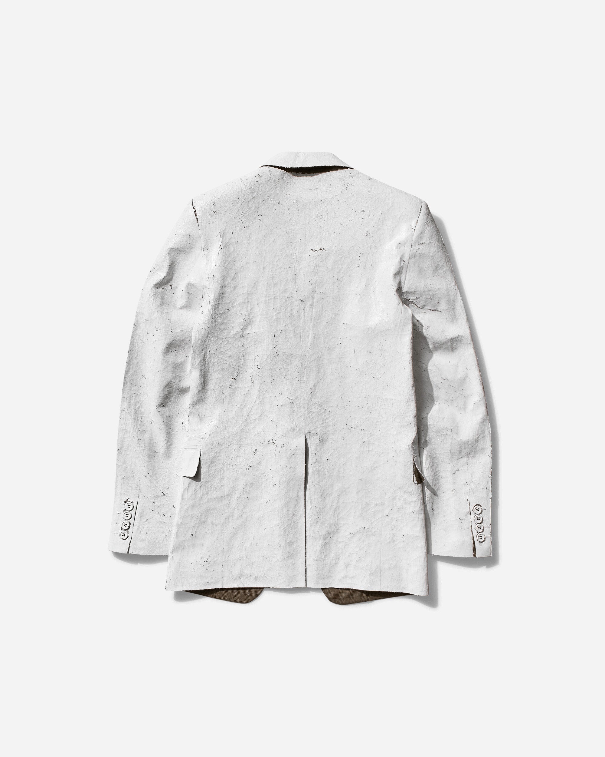 Women's Painted Blazer White - 2