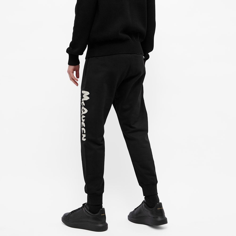 Alexander McQueen Graffiti Logo Sweat Pant - 5