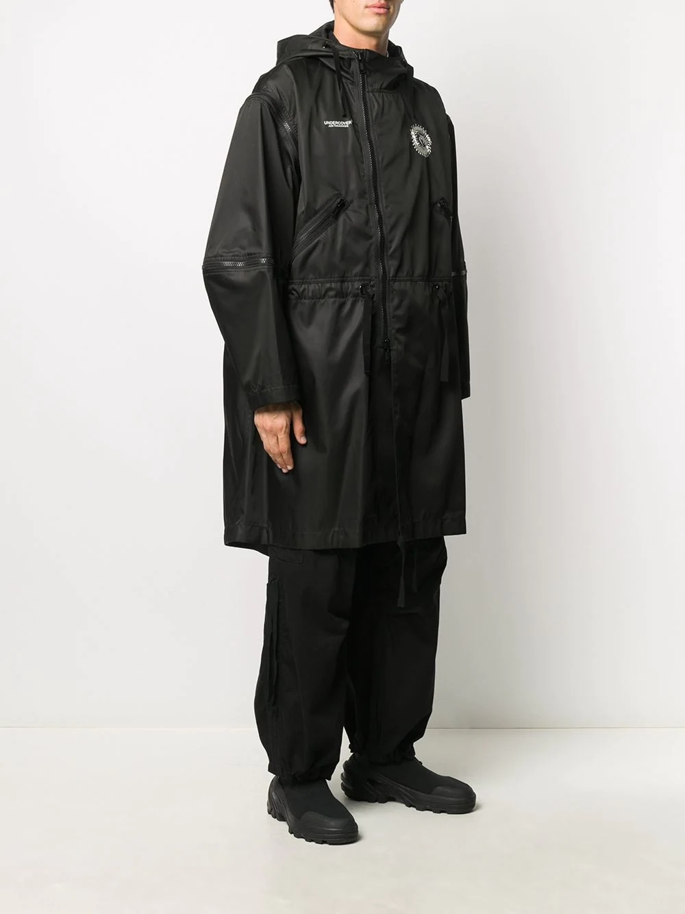 detachable sleeve parka - 4