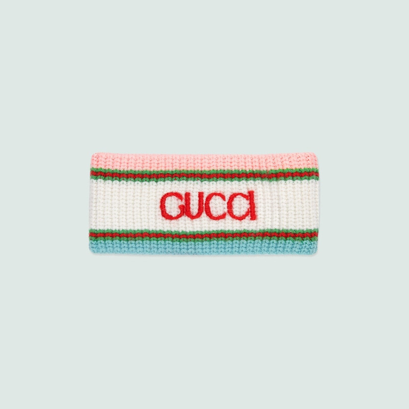 adidas x Gucci knit wool headband 1