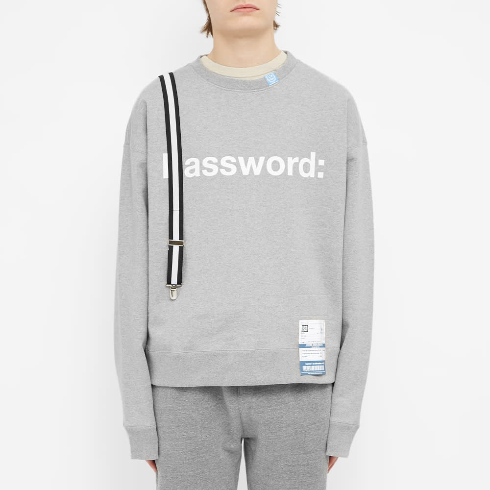 Maison MIHARA YASUHIRO Password Crew Sweat - 4