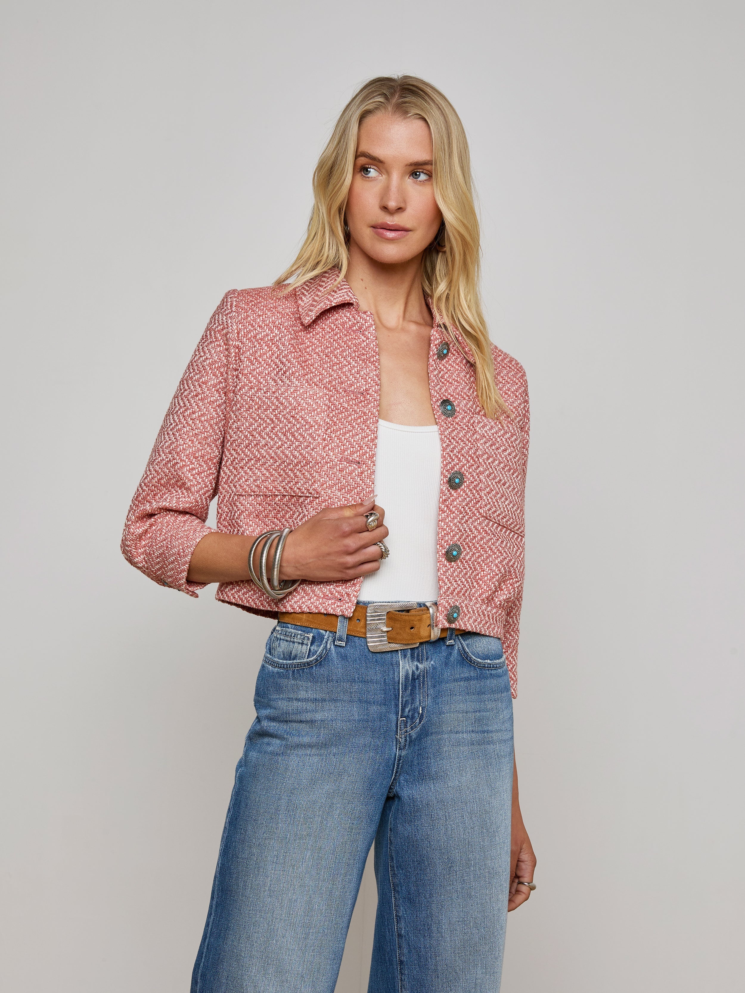 Jia Tweed Jacket - 2
