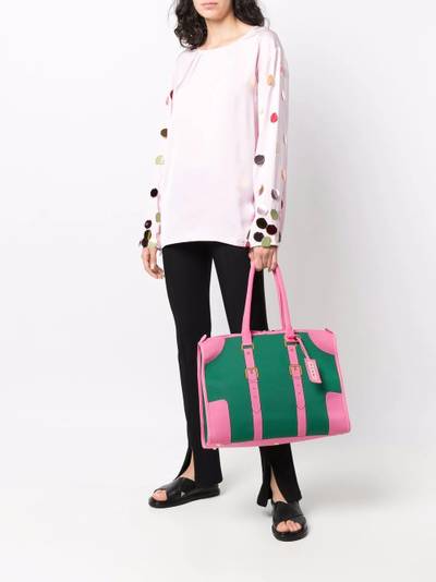 Marni buckle-print tote bag outlook