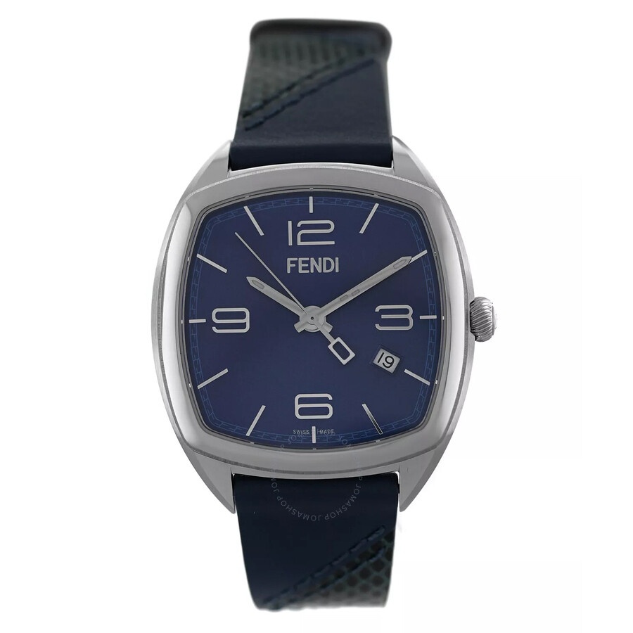 Fendi Momento Quartz Blue Dial Men's Watch F220013031 - 1