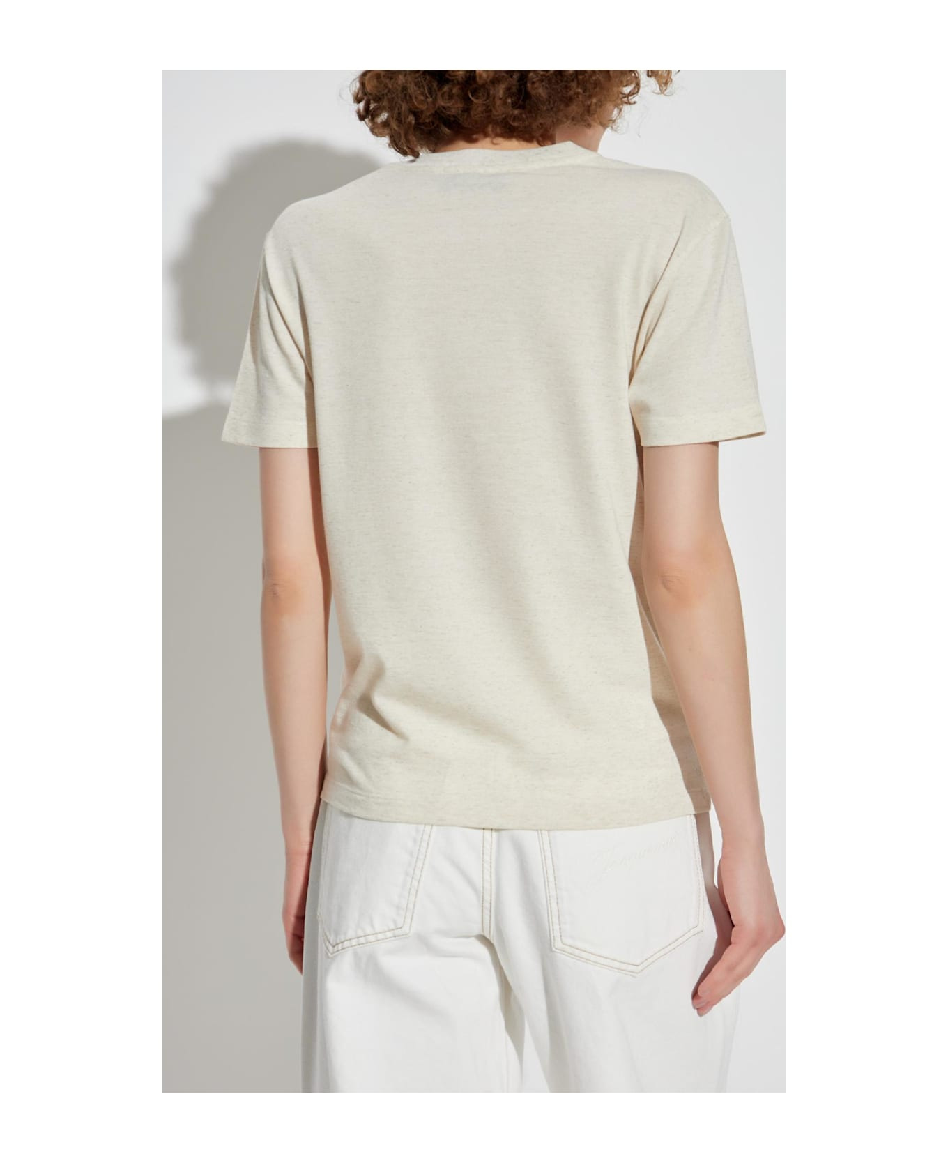 Fendi T-shirt With Shimmering Appliqués - 4