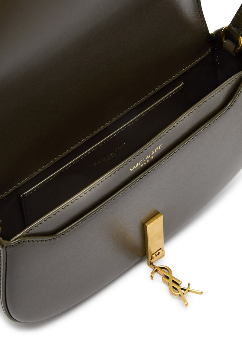 Saint Laurent Demilune Leather Shoulder bag 4