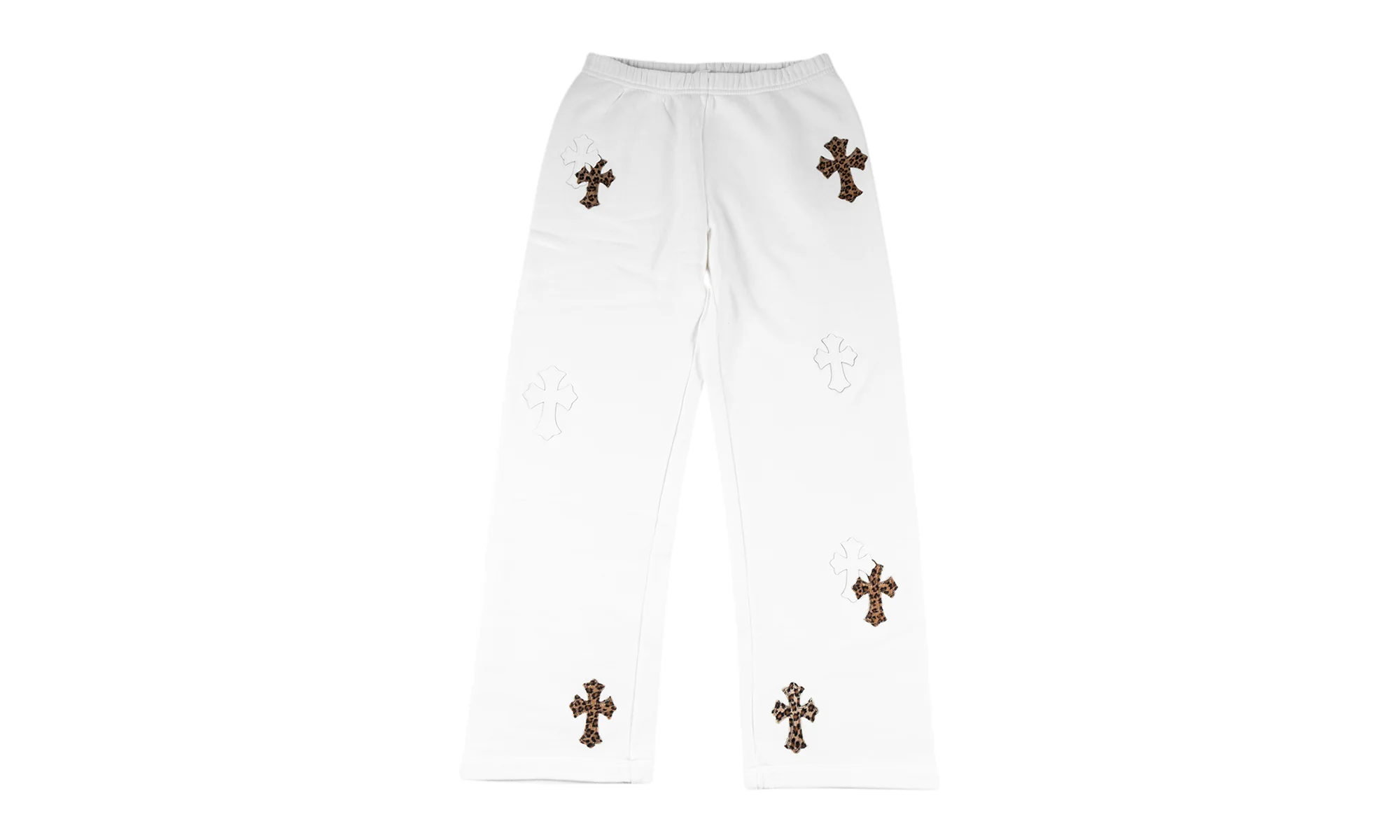 Patch Sweatpants "Leopard / White" CHRM1379 - 1