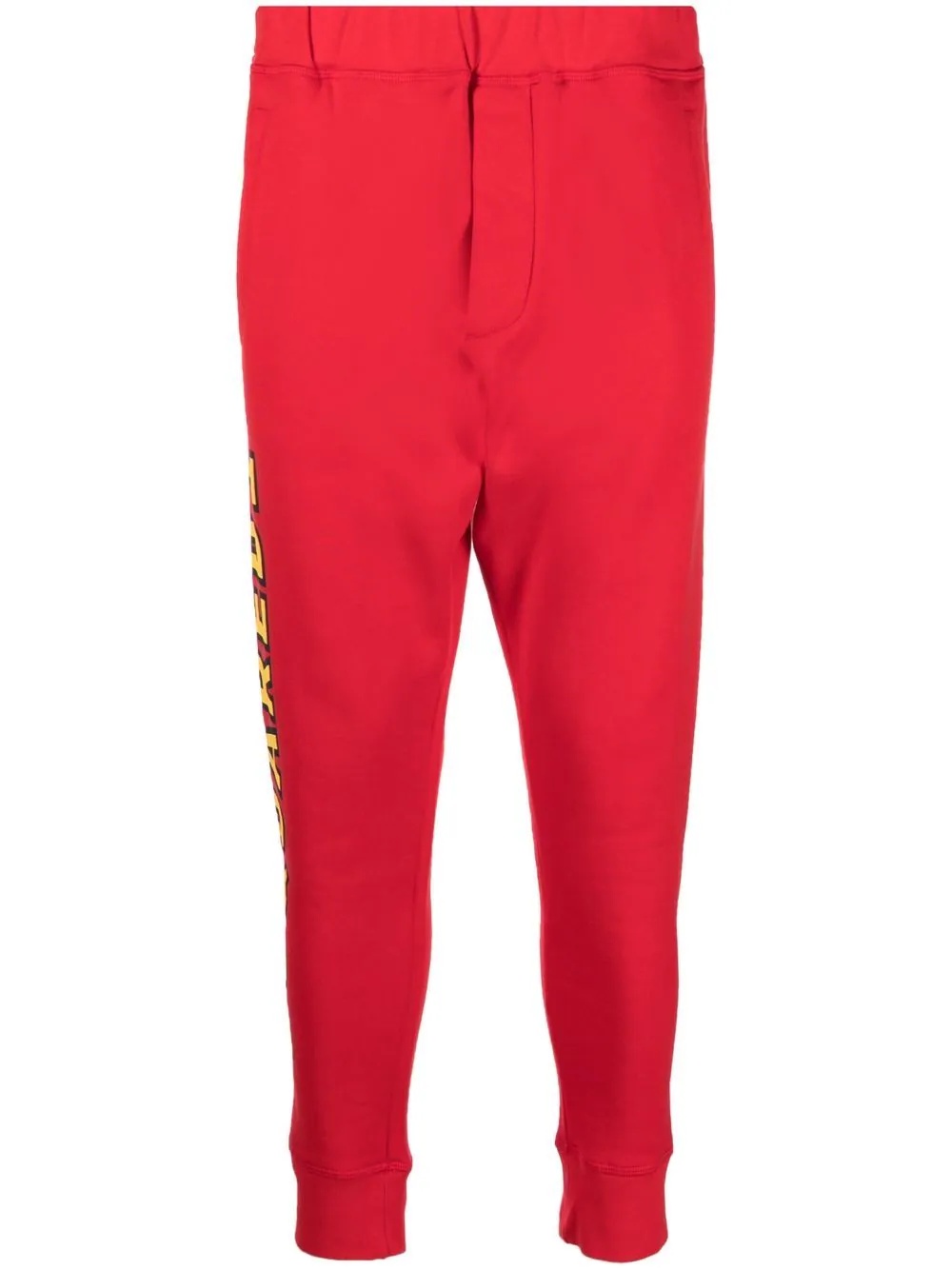 logo-print track pants - 1