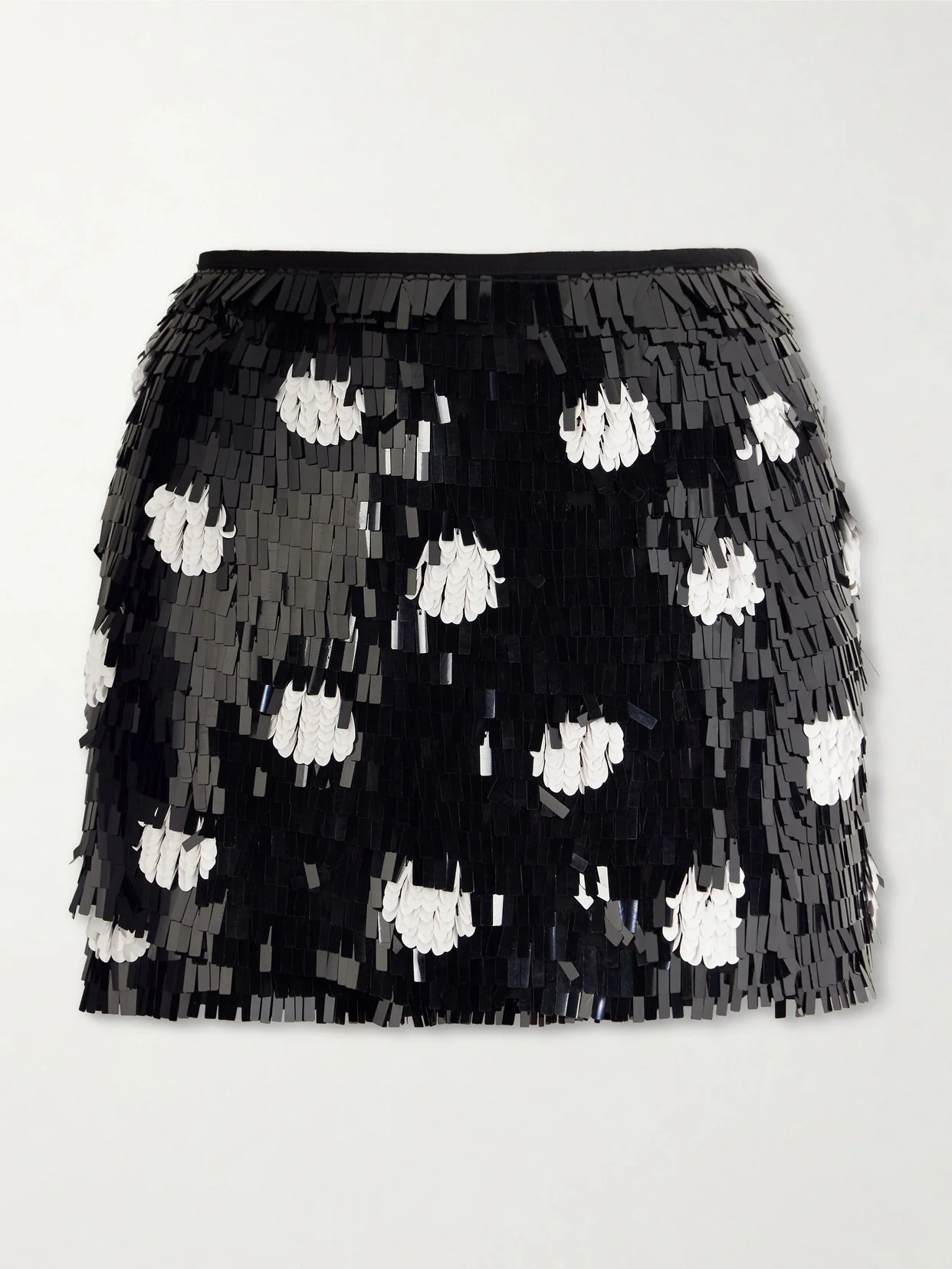 Sequined Mini Skirt - 1