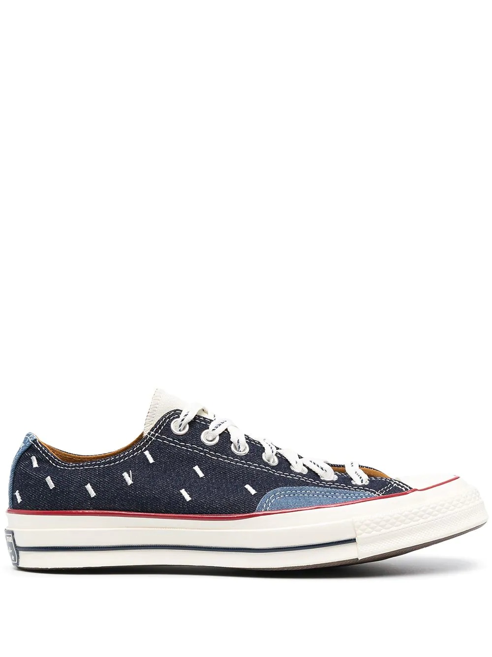 Chuck 70 embroidered low-top sneakers - 1