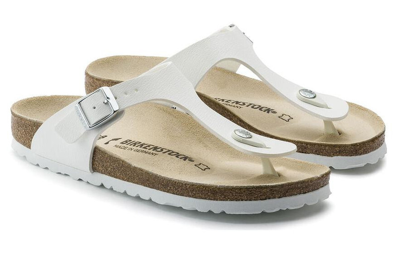 Birkenstock Gizeh Birko-Flor 'White' 0043731 3