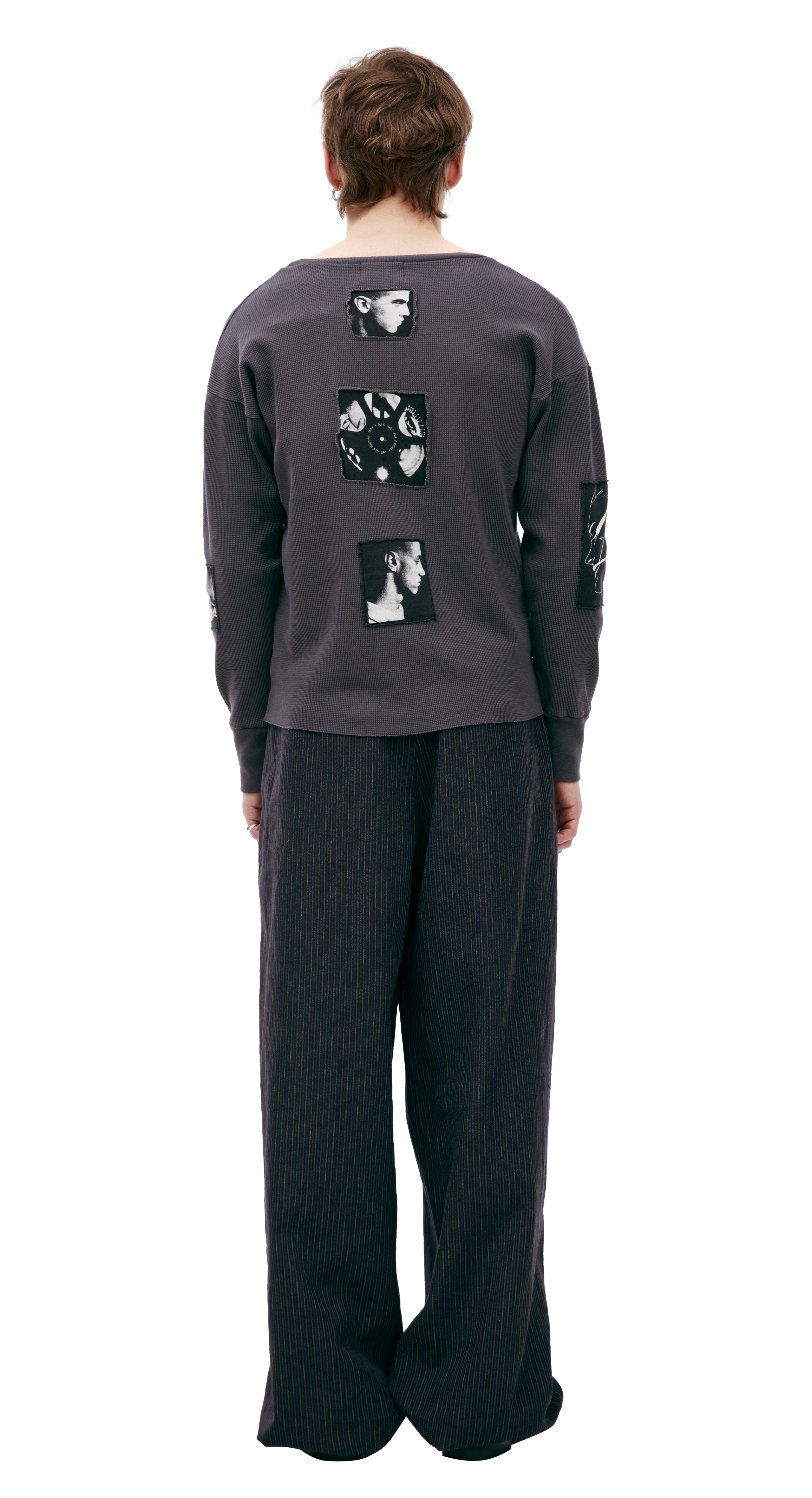 GREY LONGSLEEVE WITH PATCHES - 3