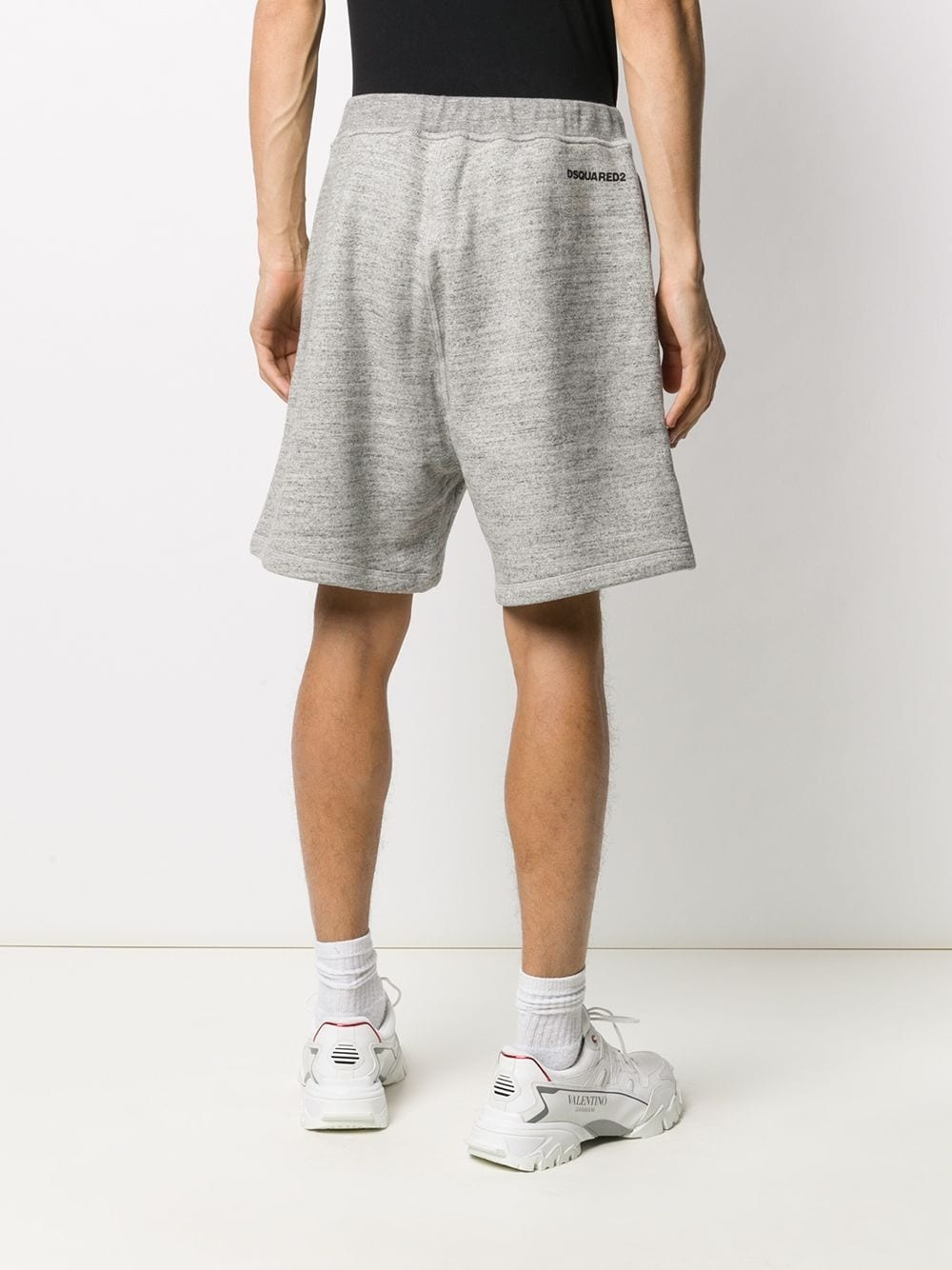 logo-patch track shorts - 4