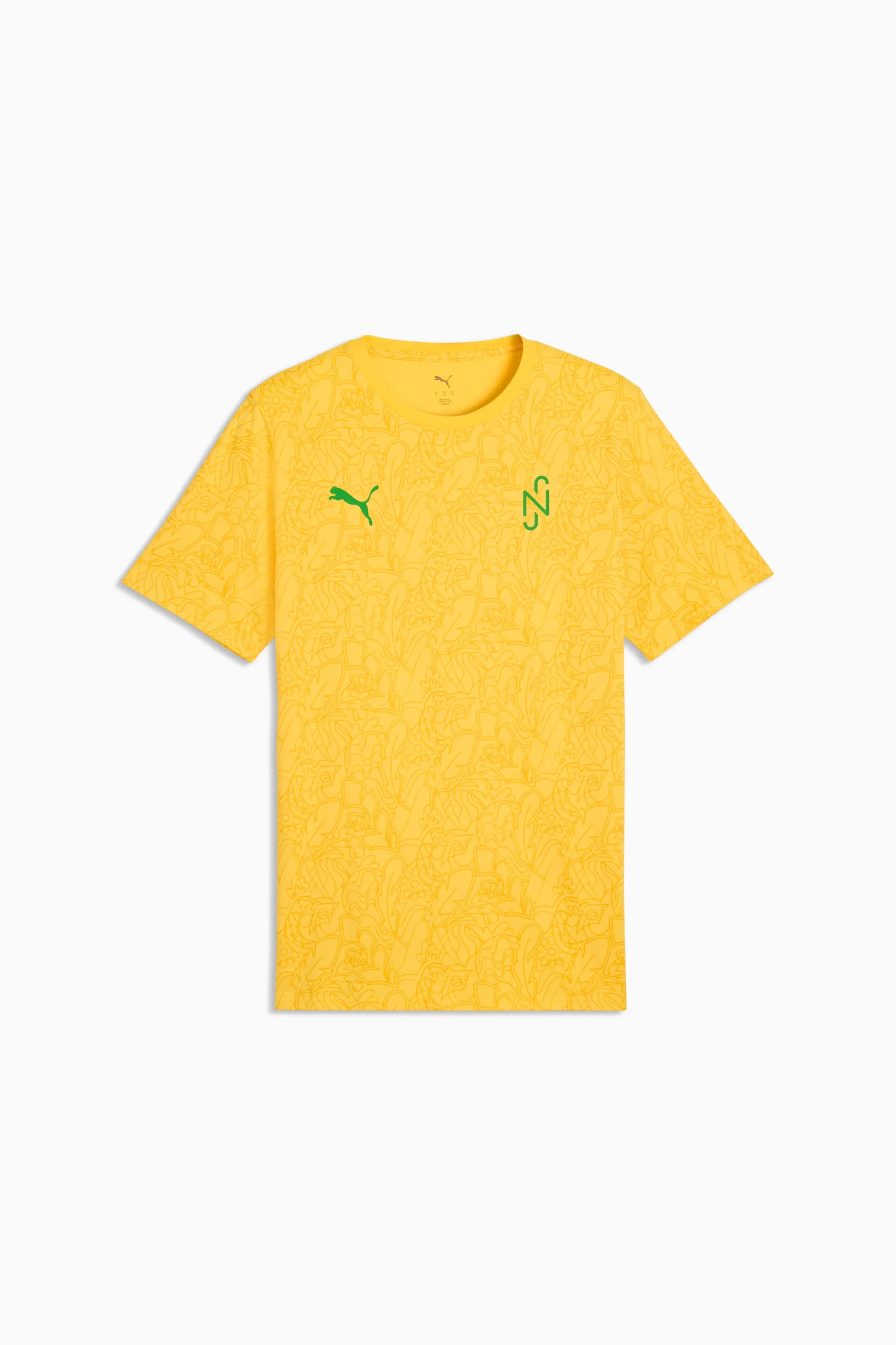 Neymar JR Brazil Passion Men's Patterned Soccer Tee - 1