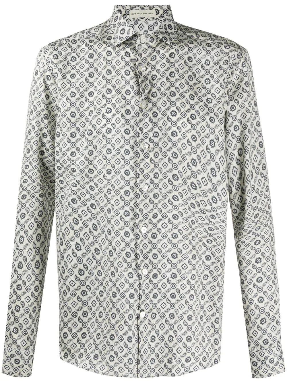 paisley-print shirt - 1