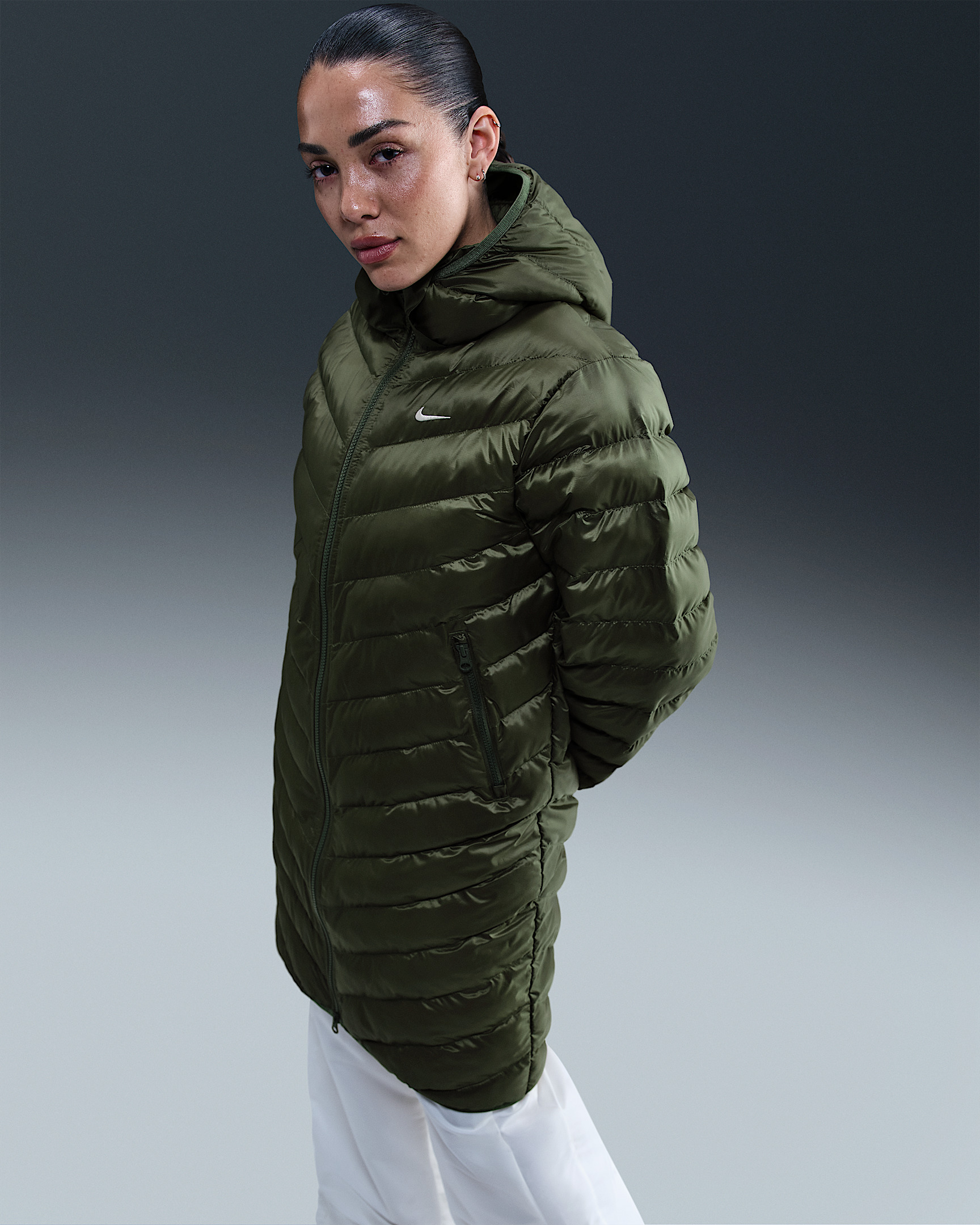 Nike Sportswear Windpuffer Women's Therma-FIT Hooded Parka - 2