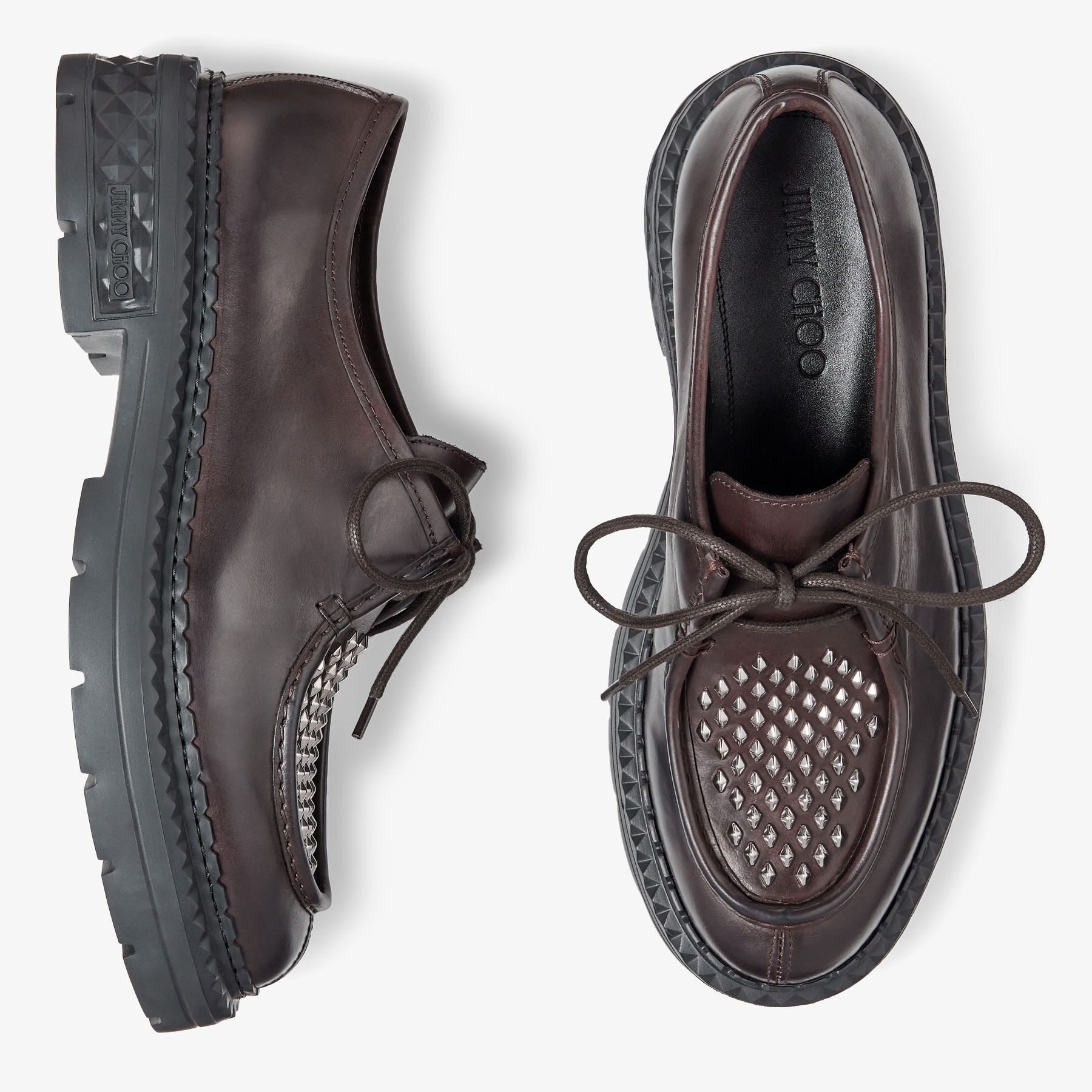 Marlow Moccasin
Mocha Soft Calf Moccasins with Studs - 4