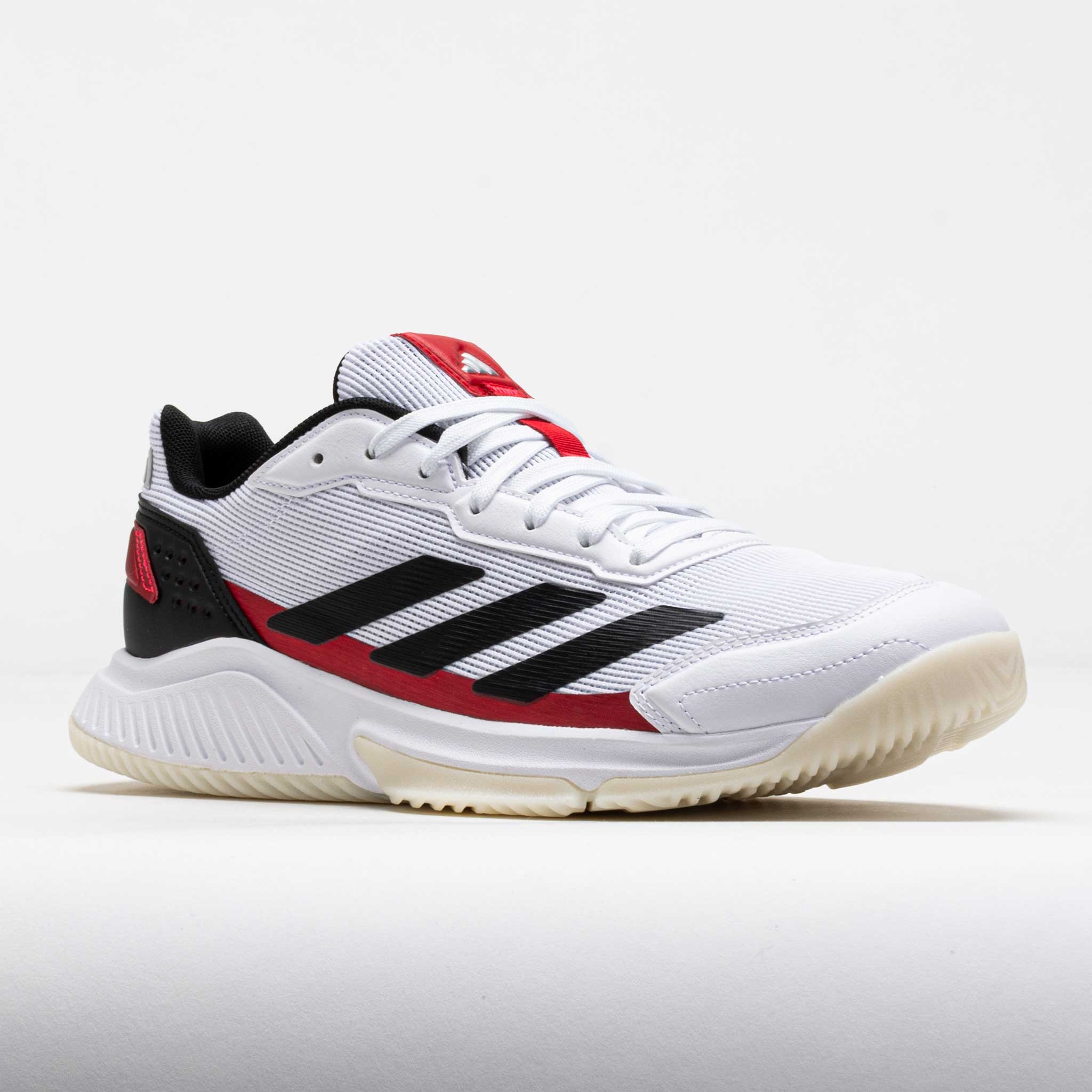 adidas CourtQuick Men's White/Black/Lucid Red - 5