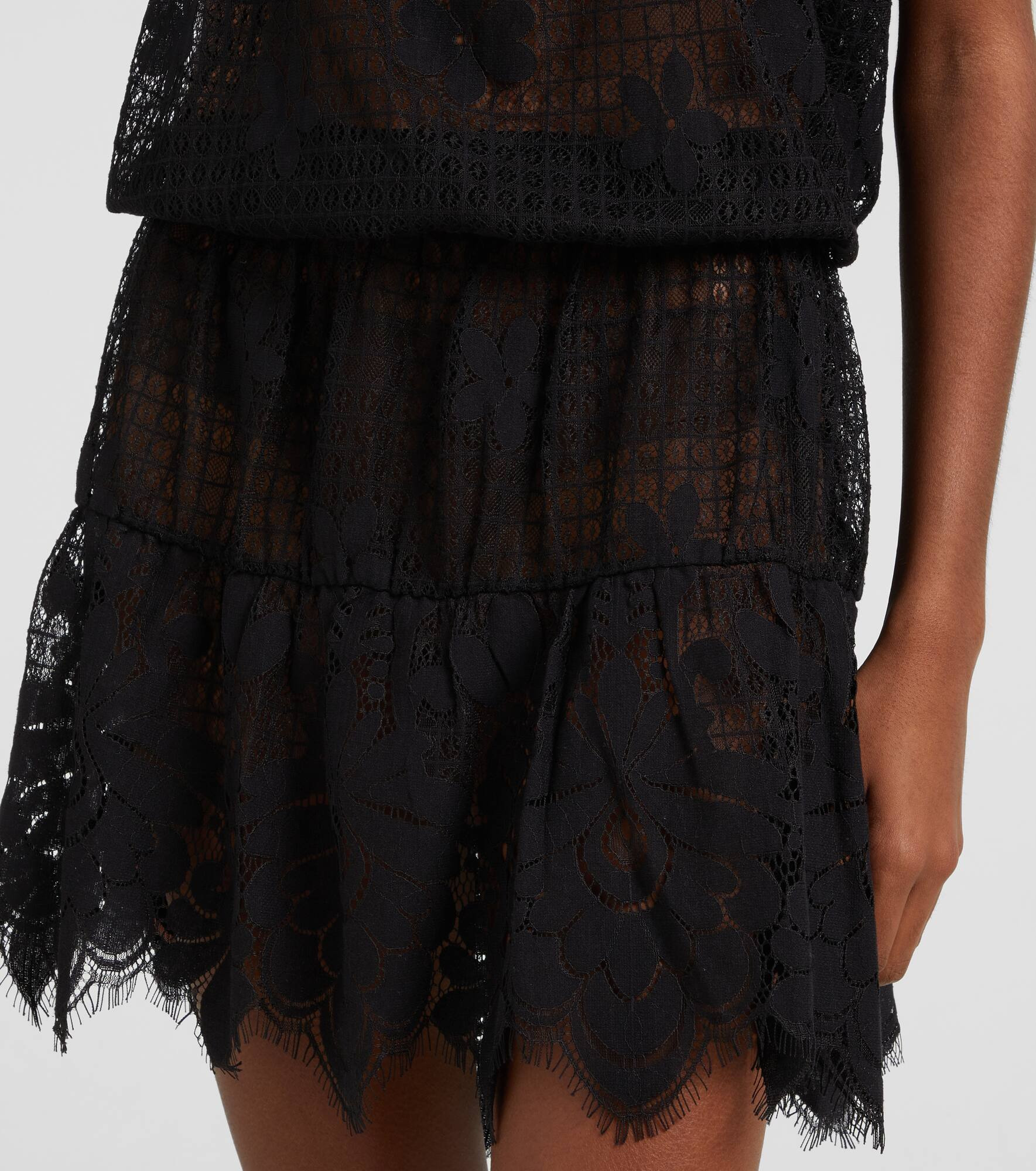 Isla floral shirred minidress - 5