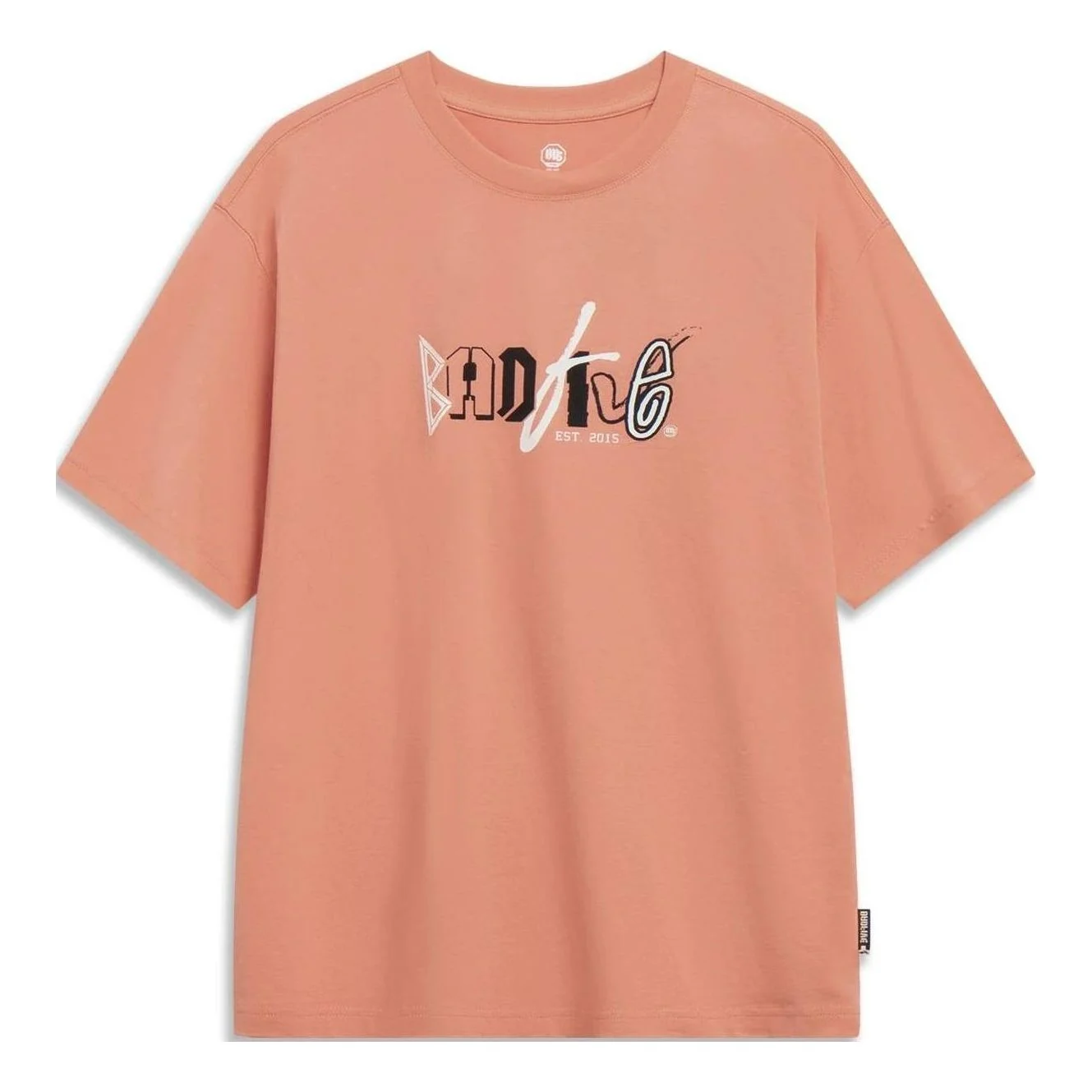 Li-Ning BadFive Graphic T-shirt 'Orange' AHST283-7 - 1