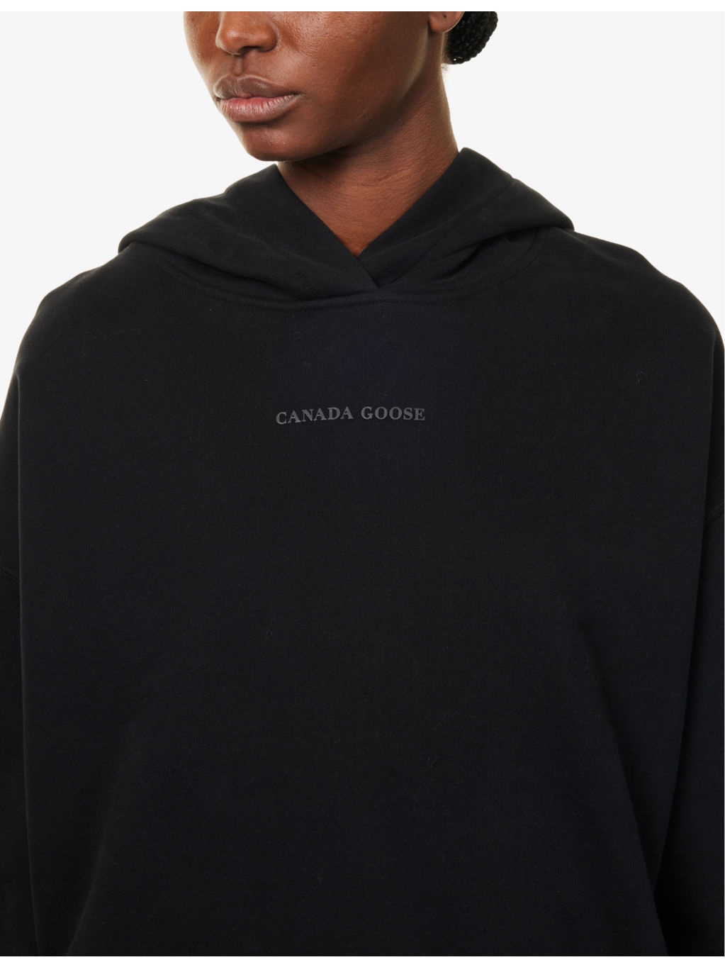 Muskoka rubberised-branding cotton-jersey hoody - 5