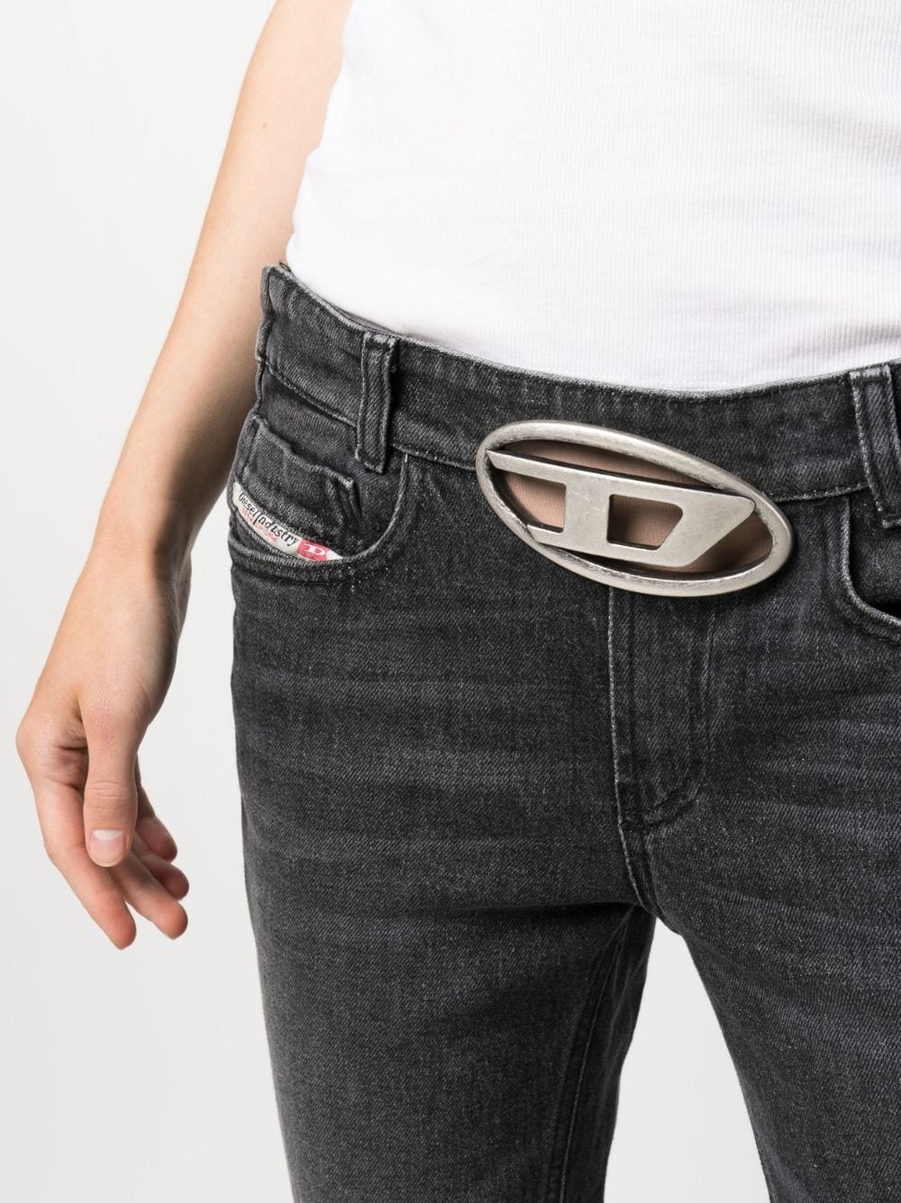 D-Ebbey low-rise bootcut jeans - 5