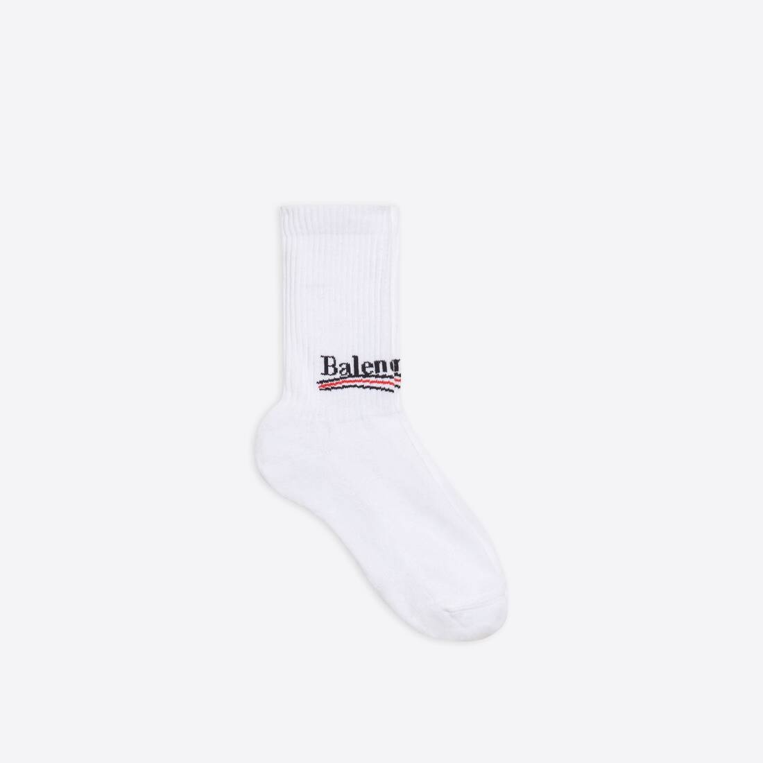 Women's Political Campaign Socks in White - 1