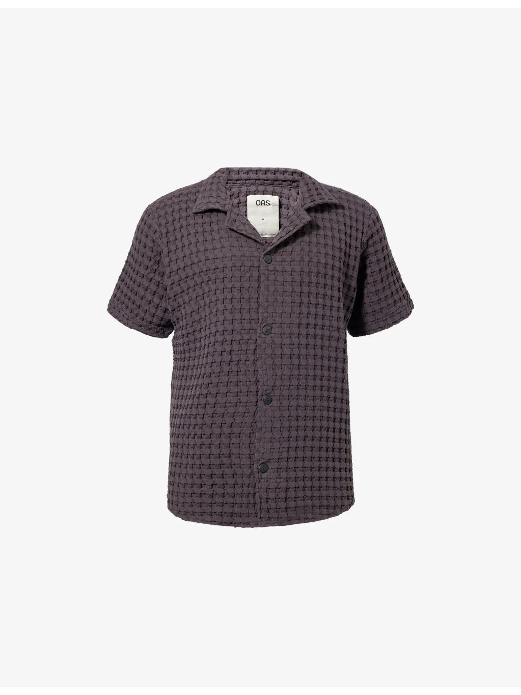 Nearly Black Cuba Cotton Shirt - 1