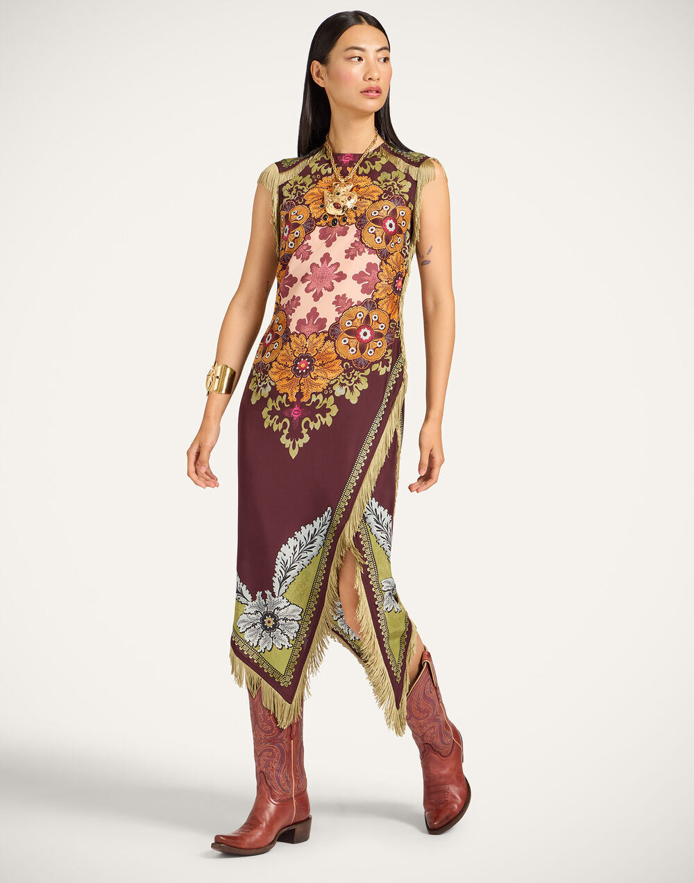 Scarf Dress - 2
