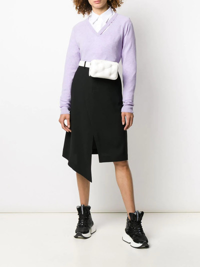 Maison Margiela asymmetric hemline skirt outlook