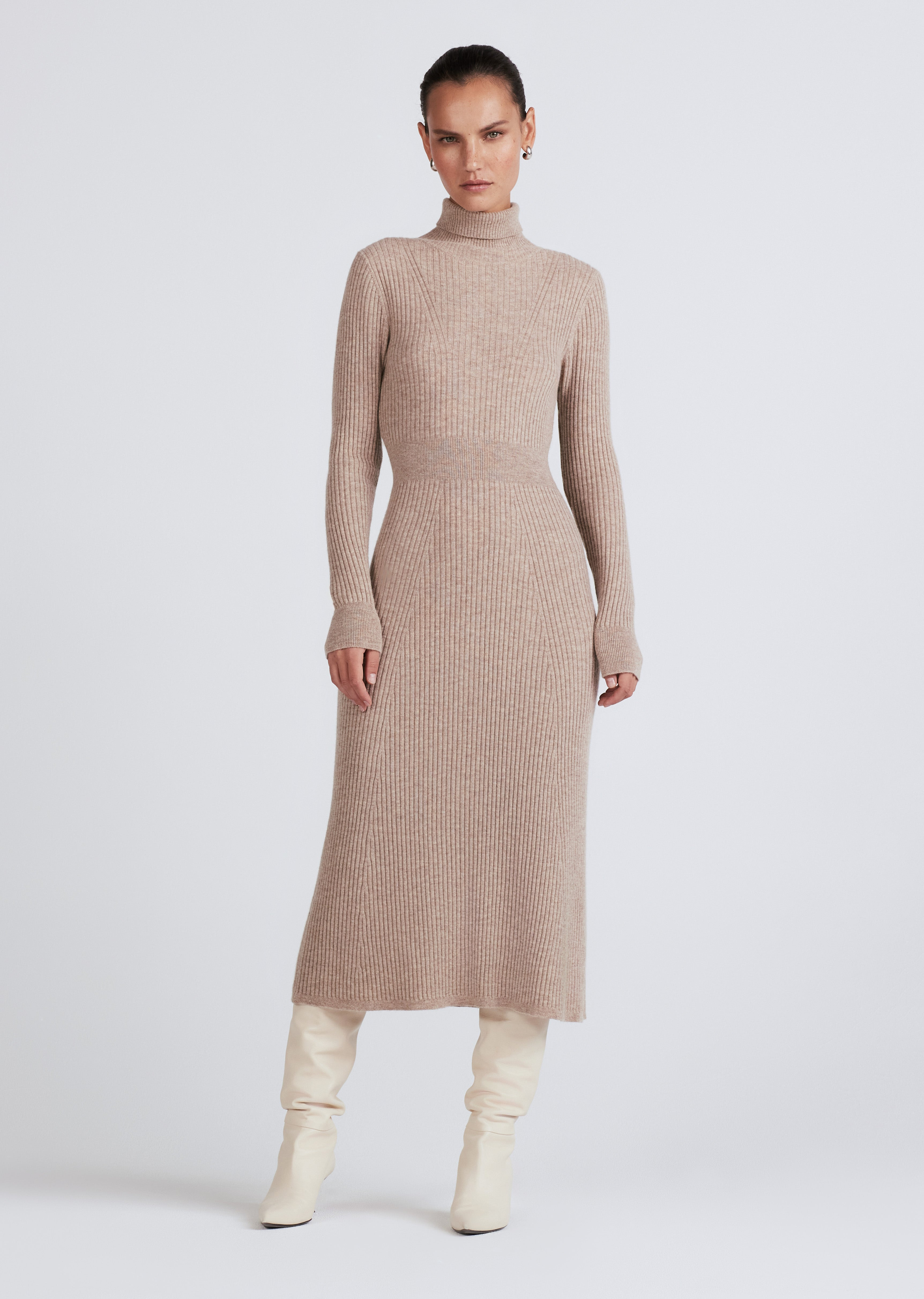 DIANA TURTLENECK DRESS - 2