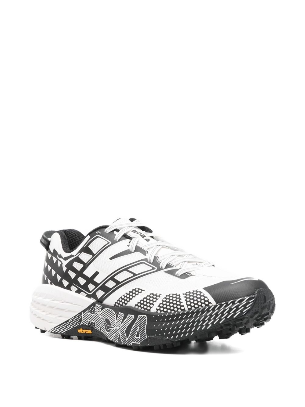 geometric-pattern sneakers - 2